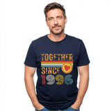 30th Anniversary Matching Couple T-Shirts, Married Since 1996, Pearl Anniversary Gift