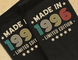 30th Birthday Socks | Limited Edition Made In 1996