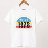 Vintage 1976 50th Birthday T-Shirt | Funny Gift for Dad