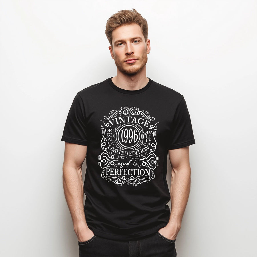 Vintage 1996 30th Birthday T-Shirt – Aged to Perfection Gift