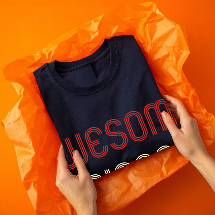 Awesome Since 1946 T-Shirt | Vintage Birthday Gift for Men and Women
