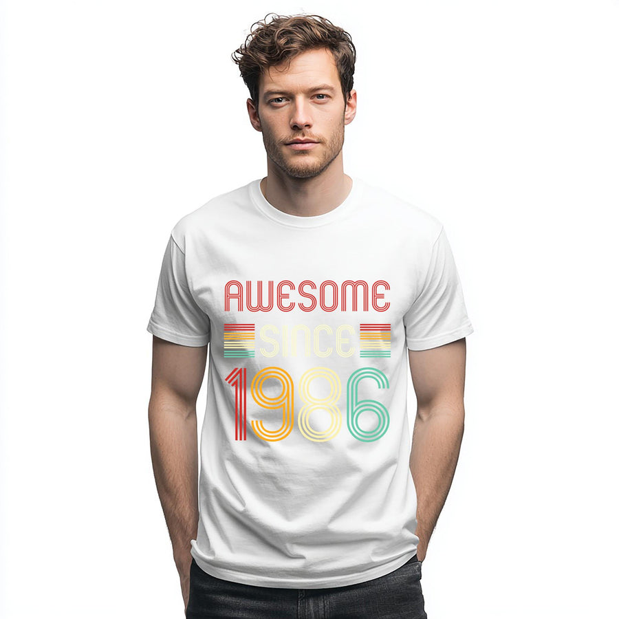 1986 Birthday T-Shirt | Retro Style Gift