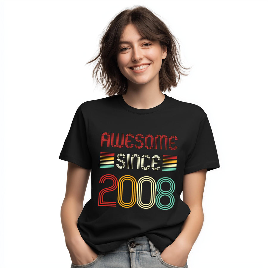 2008 Birthday T-Shirt | Retro Style Gift