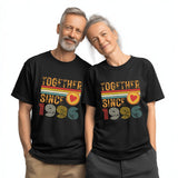 30th Anniversary Matching Couple T-Shirts, Married Since 1996, Pearl Anniversary Gift