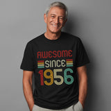 Since 1956 T-Shirt | Vintage Birthday Gift