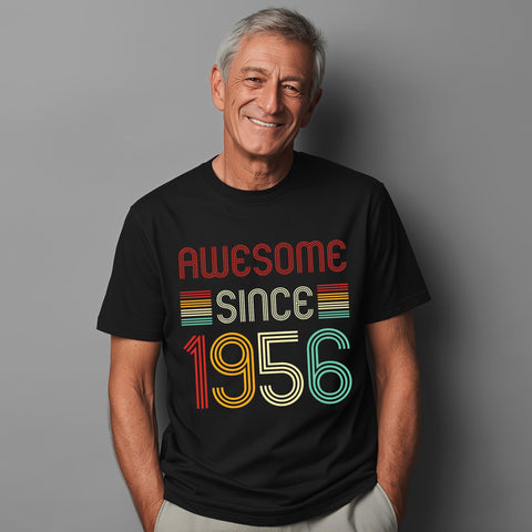Since 1956 T-Shirt | Vintage Birthday Gift