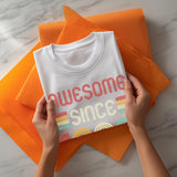 Awesome Since 1966 T-Shirt | Vintage Birthday Gift for Men and Women