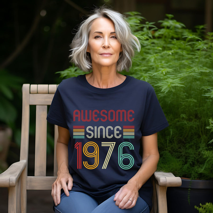 1976 Birthday T-Shirt | Retro Style Gift