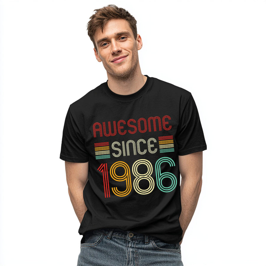 1986 Birthday T-Shirt | Retro Style Gift