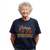 Vintage 1936 Shirt, 90th Birthday Gift, Retro 1936 T-Shirt, Classic Year Tee, Born in 1936, Unisex Vintage Shirt