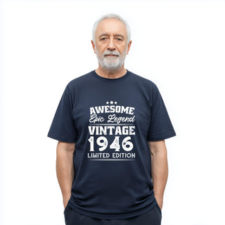 80th Birthday Gift for Dad 1946, Born in 1946 Shirt, Gift for 80 Year Old, Vintage 1946 Tee, Funny Legend Shirt