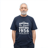 70th Birthday Gift 1956, Vintage 1956 Shirt, Born in 1956 Tee, Gift for 70 Year Old, Epic Legend T-Shirt