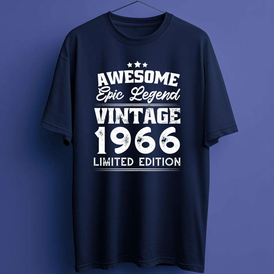 60th Birthday Gift 1966, Born in 1966 Shirt, Vintage 1966 T-Shirt, Gift for 60 Year Old, Epic Legend Tee