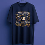 80th Birthday Gift 1946, Living Legend Since 1946 Shirt, Vintage 1946 T-Shirt, Gift for 80 Year Old, Classic Birthday Te