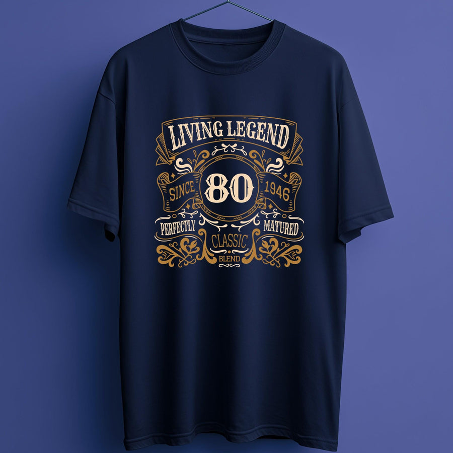 80th Birthday Gift 1946, Living Legend Since 1946 Shirt, Vintage 1946 T-Shirt, Gift for 80 Year Old, Classic Birthday Te