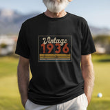 Vintage 1936 Shirt, 90th Birthday Gift, Retro 1936 T-Shirt, Classic Year Tee, Born in 1936, Unisex Vintage Shirt