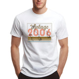 Vintage 2006 T Shirt, 18th Birthday Gift, Born 2006 Tee, Unisex Retro Birthday Shirt, 18 Year Old Gift Idea