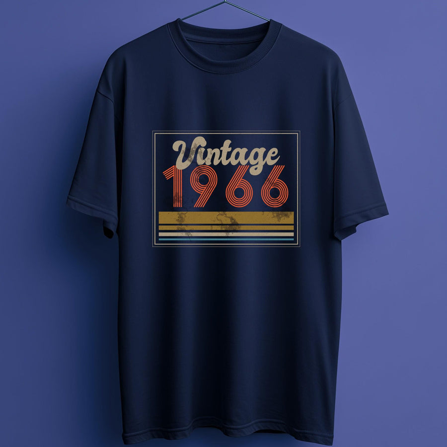Vintage 1966 Shirt, 60th Birthday Gift, Born in 1966 T-Shirt, Retro Vintage Tee, Classic Year Shirt, Unisex