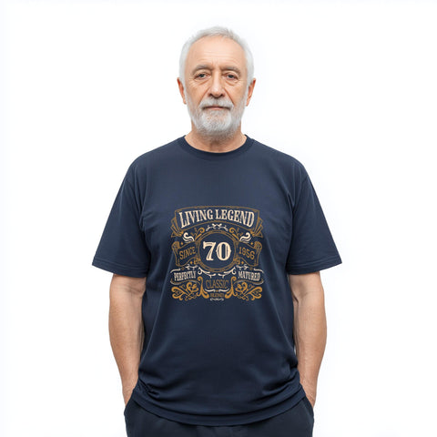 70th Birthday Gift 1956, Living Legend Since 1956 Shirt, Born in 1956 Tee, Vintage 1956 T-Shirt, Classic Birthday Gift