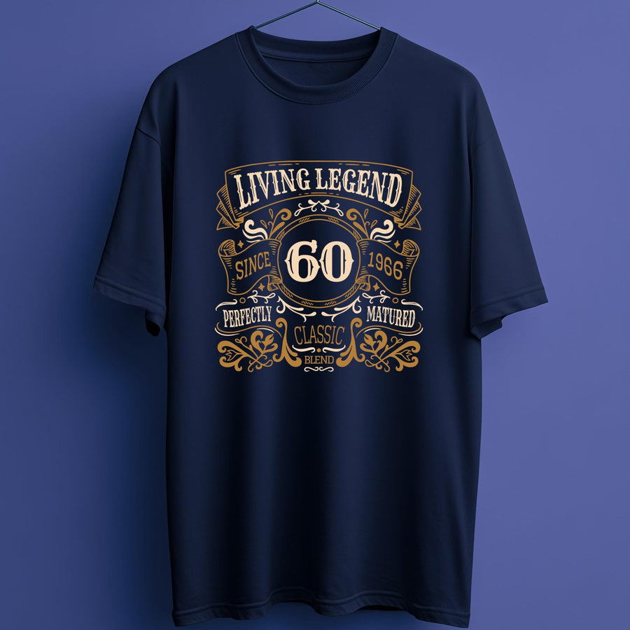 60th Birthday Gift 1966, Living Legend Since 1966 Shirt, Born in 1966 Tee, Vintage 1966 T-Shirt, Classic Birthday Gift