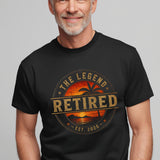 The Legend Has Retired 2026 Shirt, Unisex Retirement Gift, Coworker Colleague Retirement Tee, Officially Retired Shirt