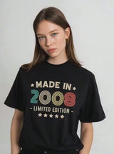 2008 18th Birthday T-Shirt | Funny 18th Gifts for Him, Gifts for Him | Classic 18th T-Shirt for Men