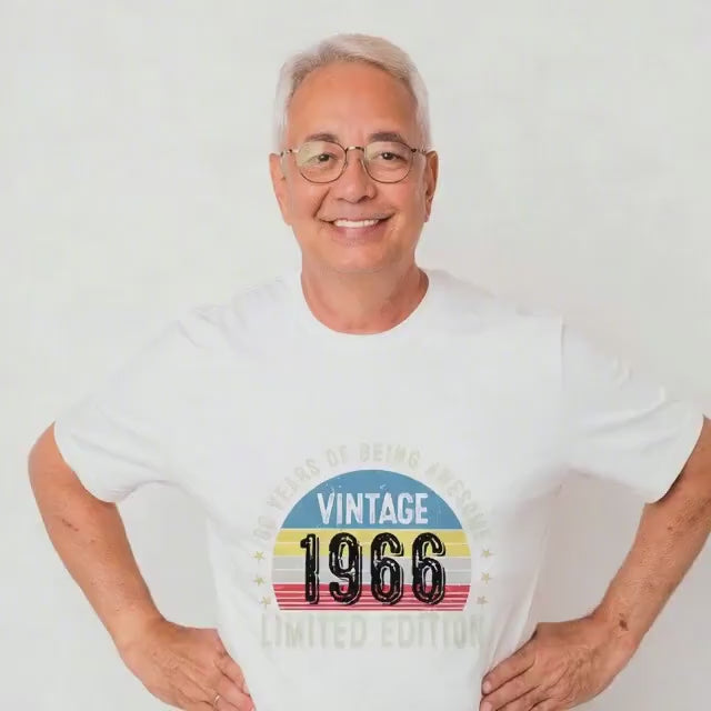 1966 60th Birthday T-Shirt | Vintage Limited Edition Design