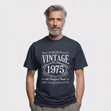 Vintage 1975 T-Shirt, 49th Birthday Gift, All Original Parts Tee