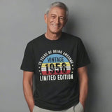 70th Birthday Shirt, Vintage 1956 Limited Edition T-Shirt, 70 Years Tee