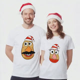 Funny Christmas Potato T Shirt | Festive Spud Tee | Cute Holiday Food Shirt | Humorous Xmas Gift For Potato Lovers Men W