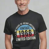 Vintage 1966 60th Birthday T-Shirt | Gift for Dad