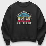 40th Birthday Sweatshirt | Funny 1985 Vintage Gift for Him