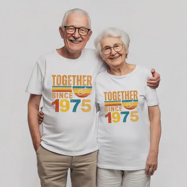 51 years married gift, 51th anniversary, 1975 anniversary gift, golden anniversary, golden wedding gift, 51th wedding pr