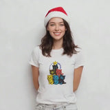 Meowy Catmas Shirt – Cute Cat Christmas Tree Tee, Merry Catmas Gift for Cat Lovers, Holiday Cat Mum T-Shirt, Funny Xmas 