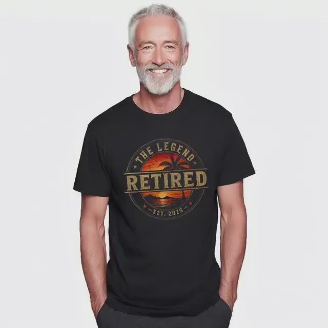 The Legend Has Retired 2026 Shirt, Unisex Retirement Gift, Coworker Colleague Retirement Tee, Officially Retired Shirt