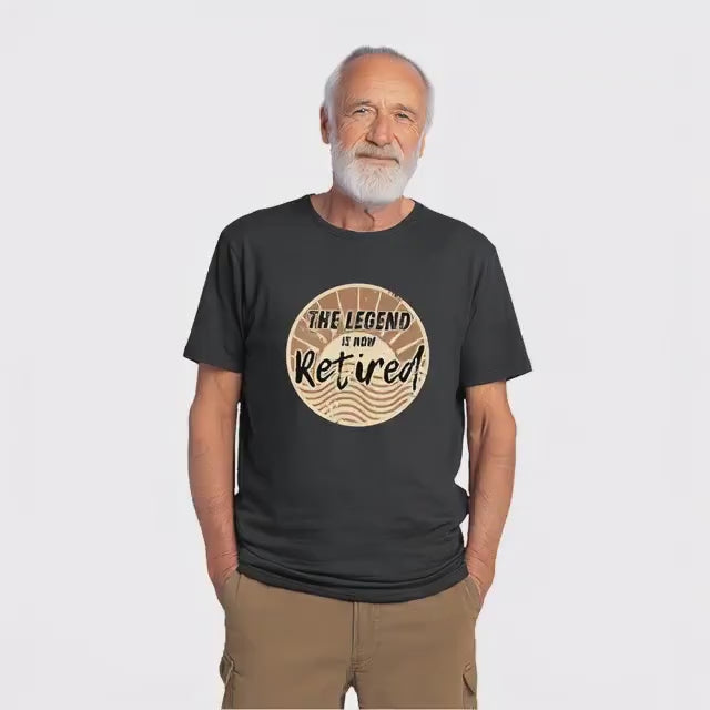Officially Retired T-Shirt, Retirement Gift for Men & Women