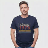 Vintage 1976 T Shirt, 50th Birthday Gift, Born 1976 Tee, Retro Birthday Shirt, Unisex Gift for 50 Year Old