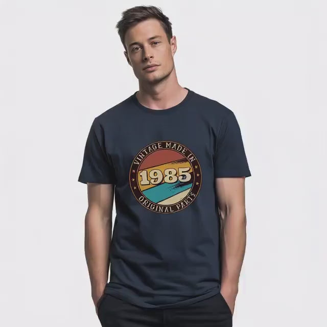 Vintage 1985 40th Birthday T-Shirt – Funny Gift for Dad