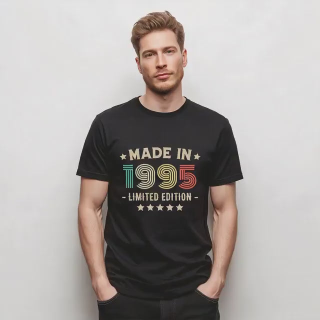 1995 31st Birthday T-Shirt | Funny 31st Gifts for Dad, Gifts for Him and Her | Classic 31st T-Shirt for Men and Women
