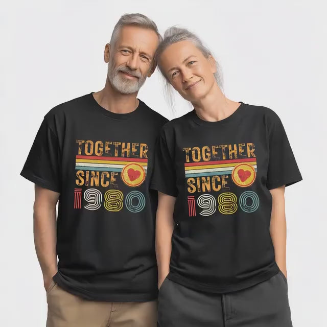 46 Years Married Gift | 46th Anniversary Shirt | 1980 Anniversary Gift | Sapphire Anniversary Inspired Present | Wedding