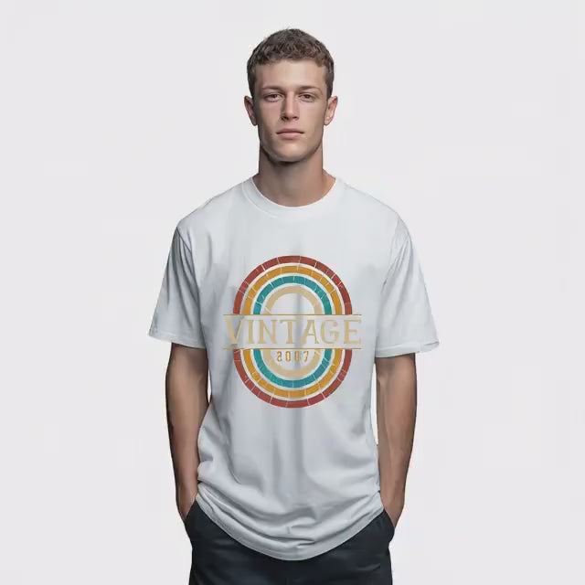 Vintage Quote 2007 - 18th Birthday T-Shirt, Funny 18th Gift for Dad, 18th Gifts for Men, Classic 18th T-Shirt