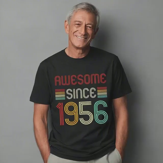 Since 1956 T-Shirt | Vintage Birthday Gift