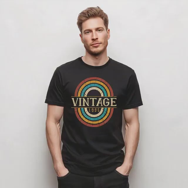 Vintage 1995 T-Shirt – 30th Birthday Gift for Men