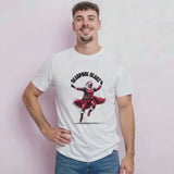 Deadpool Claus Christmas T-Shirt – Funny Deadpool Santa Tee, Marvel Xmas Shirt, Superhero Christmas Gift for Him or Her