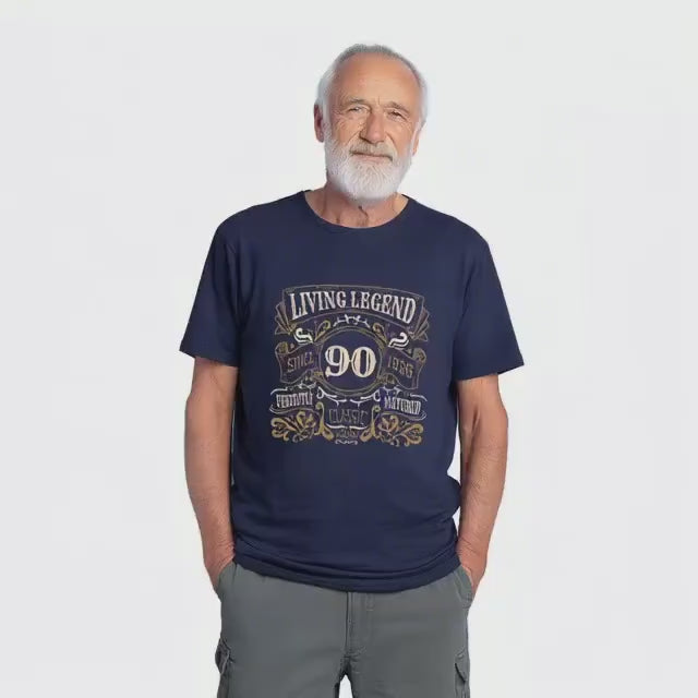 90th Birthday Shirt 1936, Living Legend Since 1936, Vintage Gift, Classic Unisex Tee