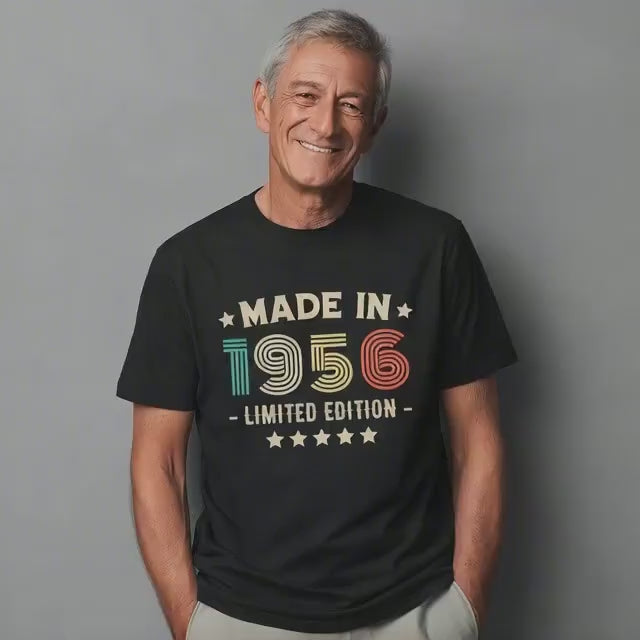 70th Birthday T-Shirt | Funny 1956 Gift for Him & Her