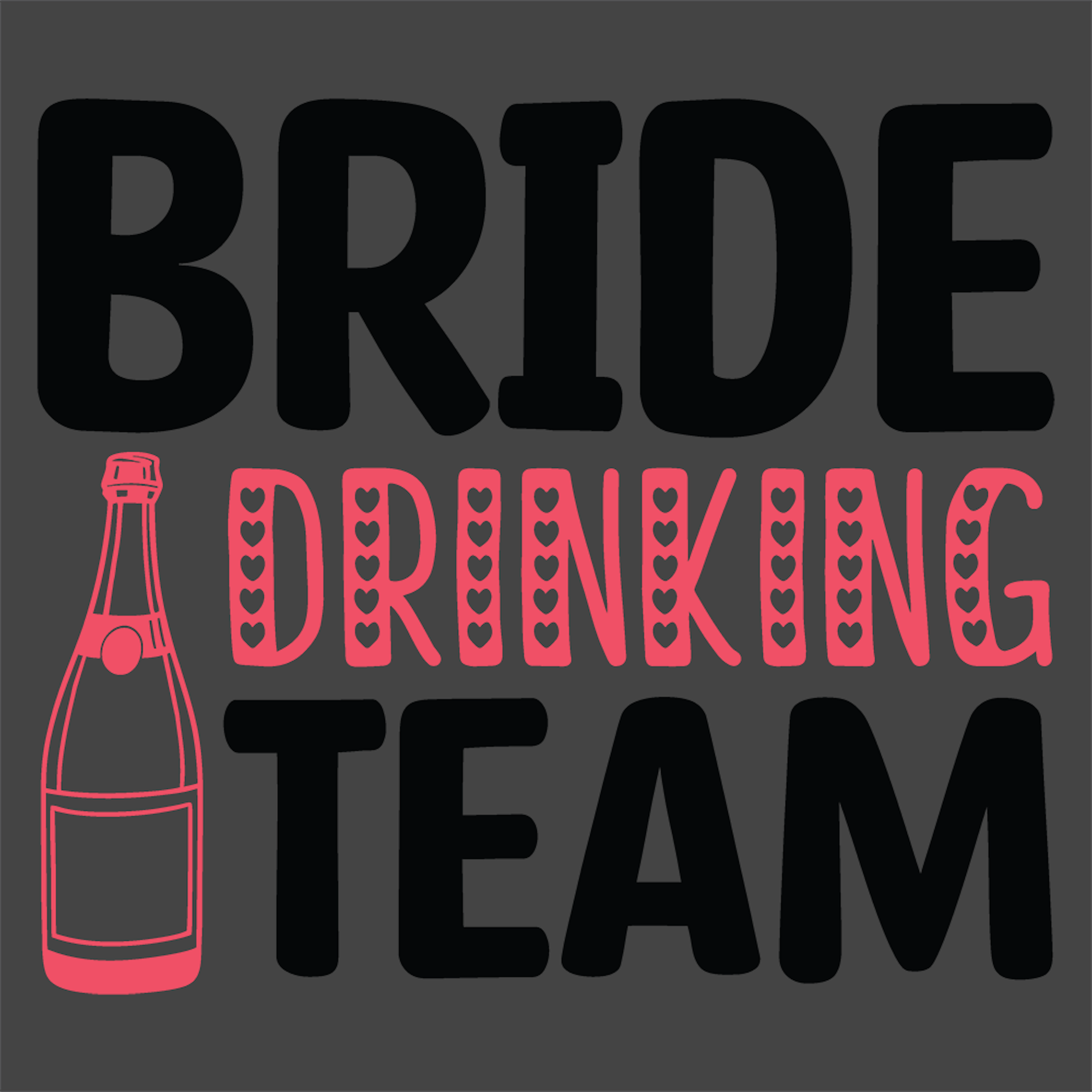 Bride Drinking Team Rose Bottel - Wedding