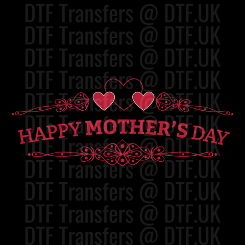 Happy Mothers Day Hearts - Mothers Day