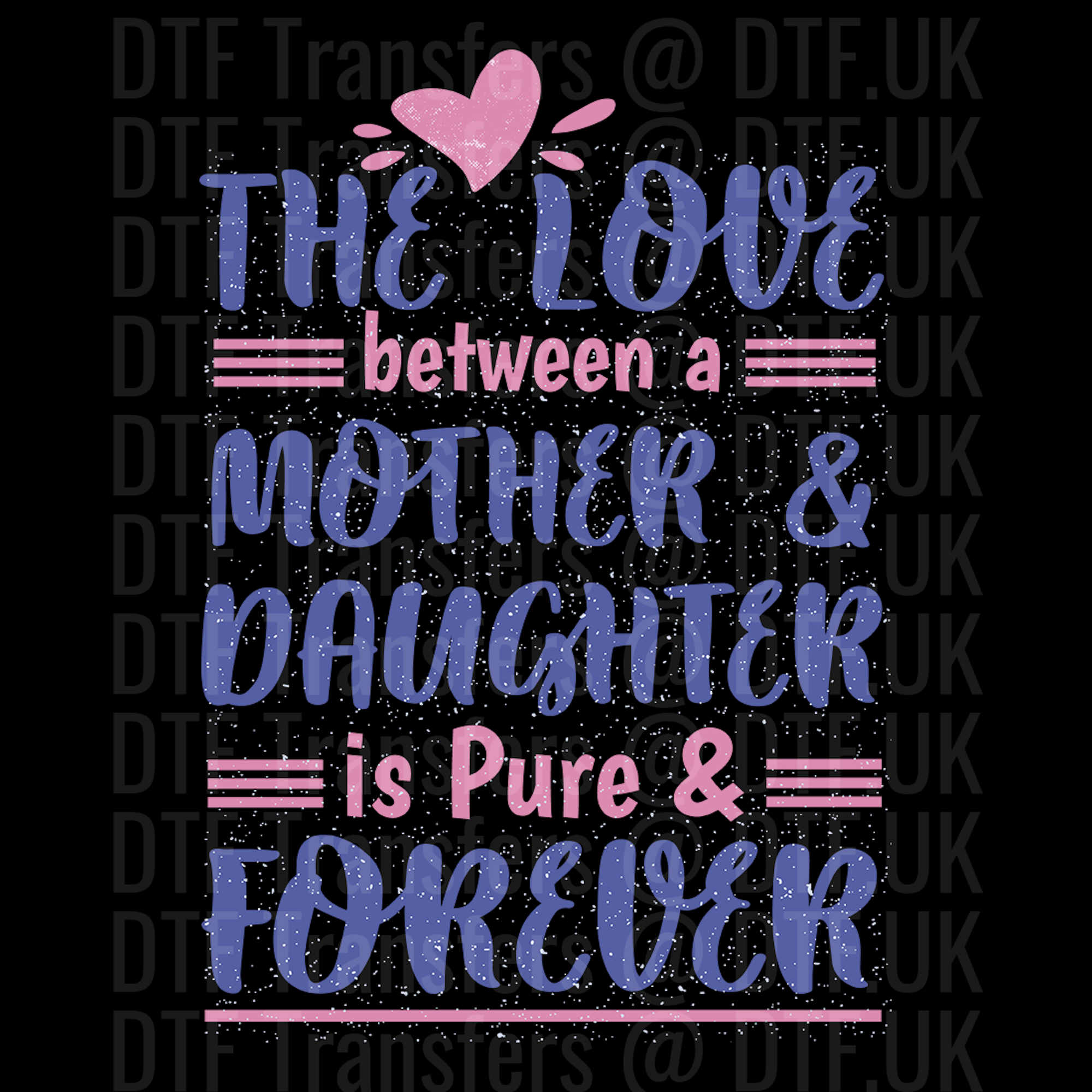 The love between mother and daughter