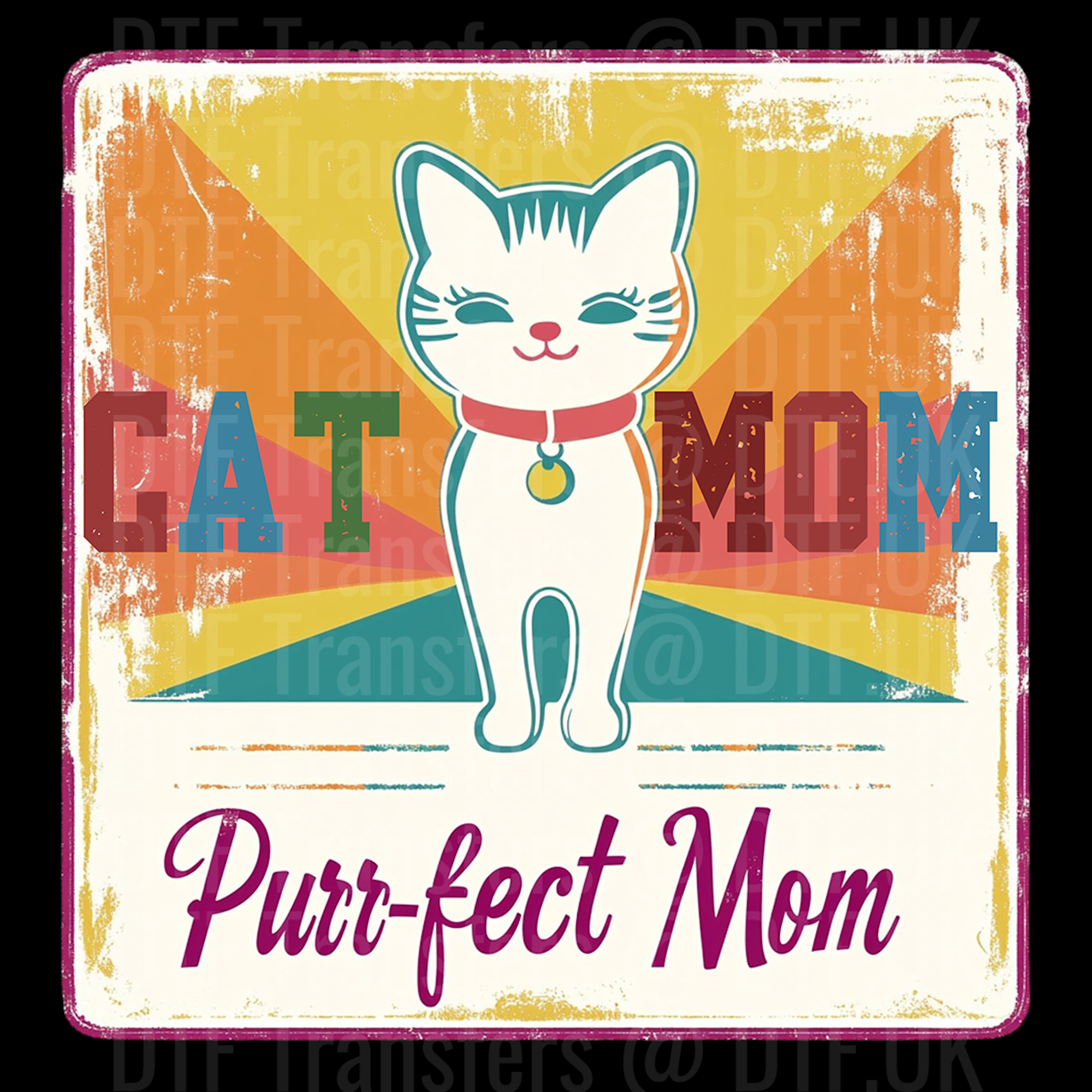 Cat Mom Purrfect Mom - Mothers Day